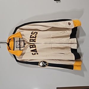 Old Time Hockey Buffalo Sabres Full Zip Hoodie NWOT XXL